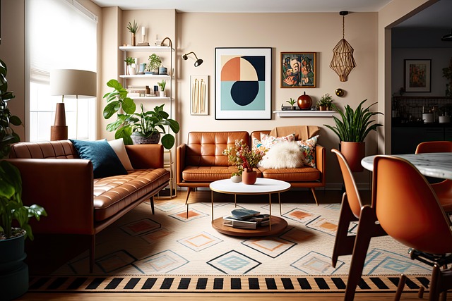 mid century modern interior design