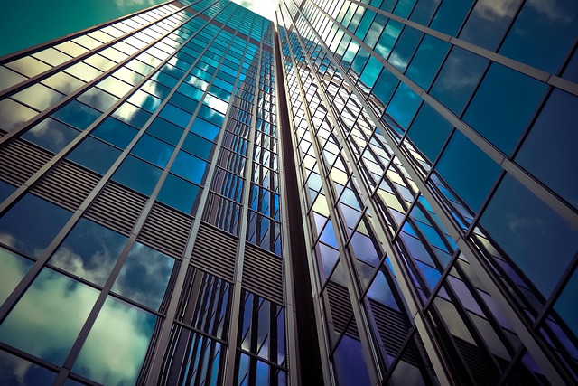 building glass facade