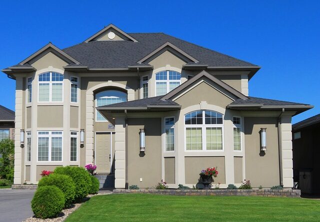 modern 2 story house