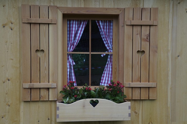 wood facade
