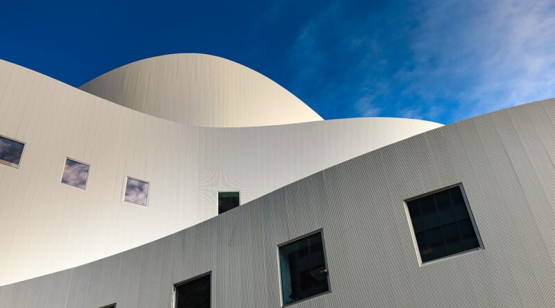 architecture, building, facade, exterior, modern building, landmark, theater building, theater, düsseldorfer schauspielhaus, city, architecture, architecture, building, building, building, building, building