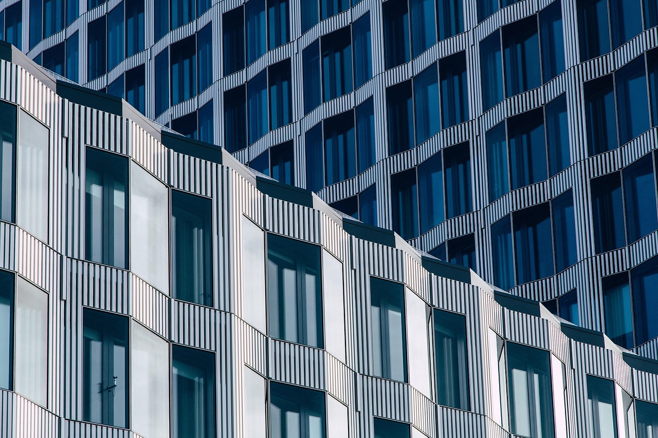 facade, building, architecture, modern, window, structure, surface, design, glass