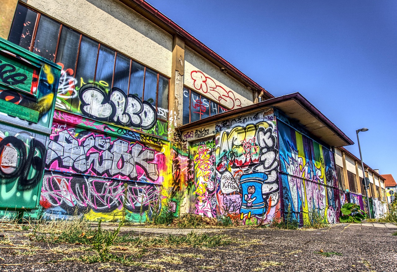 graffiti, wall, art, creativity, facade painting, sprayer, multicoloured, painting, graphic, wall painting, street art, colour, lost place, ruin, broken, disintegration, hdr, high dynamic range, building, dilapidated, shabby, pforphoto, decay, to forget, architecture