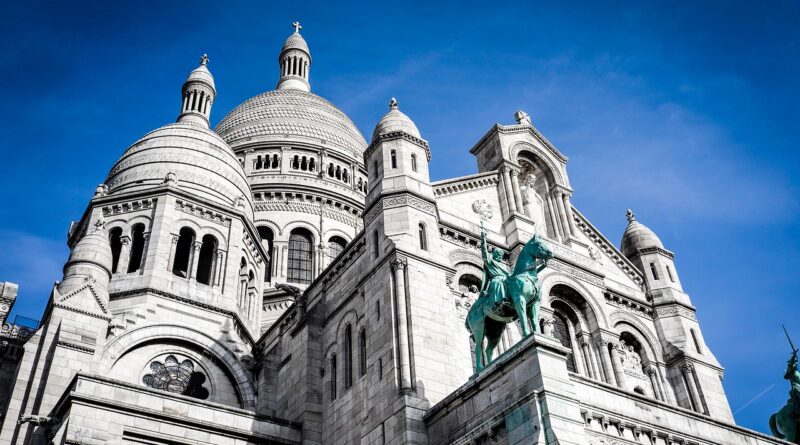 church, architecture, facade, dome, statue, sculpture, building, landmark, historic, historical, catholic church, cathedral, basilica, sacré coeur, montmartre, paris, france, statue, montmartre, montmartre, paris, paris, paris, paris, paris, france, france