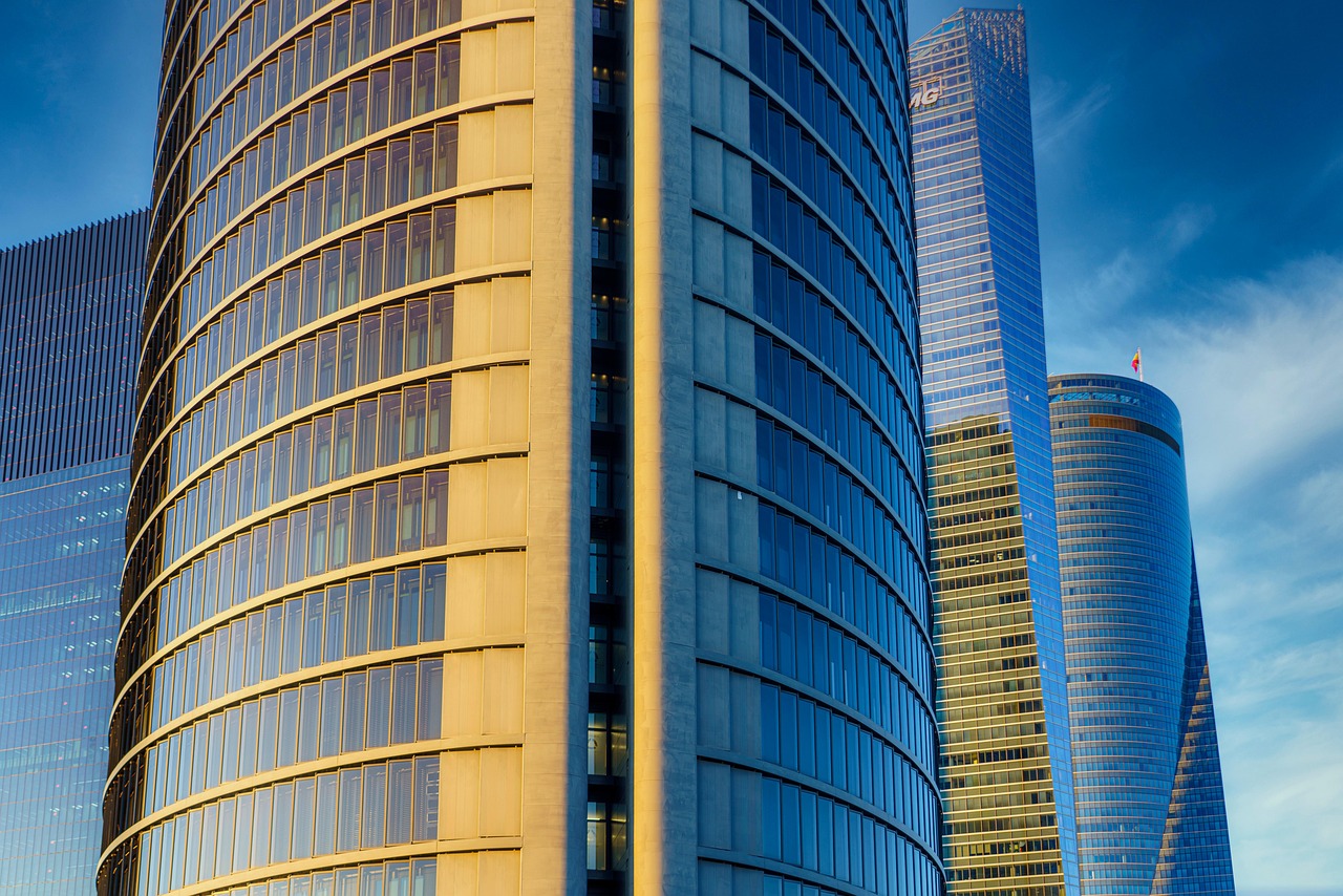 city, skyscraper, buildings, facade, architecture, exterior, urban, contemporary architecture, modern architecture