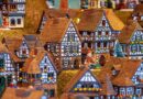 christmas motif, half-timbered houses, miniature, fachwerkhäuser, village, houses, buildings, porcelain, historic, advent, christmas, holidays, christmas time, christmas decoration, christmas, christmas, christmas, christmas, christmas