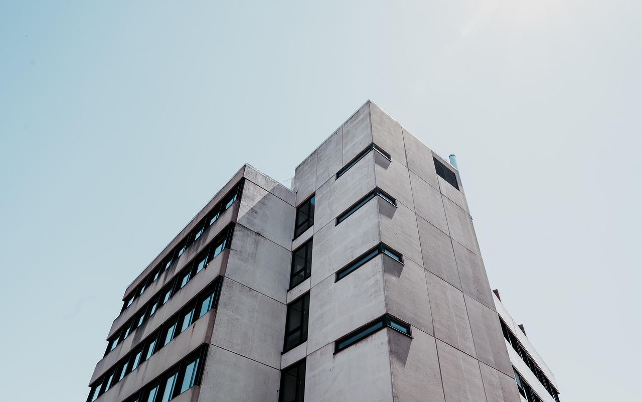 brutalism, concrete, building, architecture, town hall, skyscraper, city, urban, grey, gray, blue, concrete, building, building, building, building, building, architecture, architecture, city