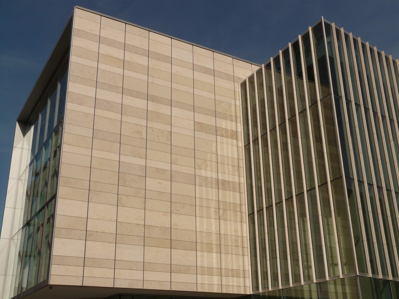house, building, facade, architecture, concrete, glass