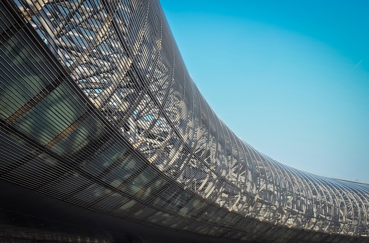 airport, architecture, building, international, modern, hall, travel, terminal, roof, metal, dusseldorf, facade, city, urban, aluminum, structure, modern architecture, design, abstract, construction element, bracing, braid, heaven, blue, aluminum, aluminum, aluminum, aluminum, aluminum, bracing